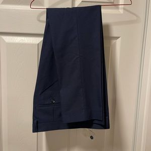 Express Extra Slim dress pants (dark blue)